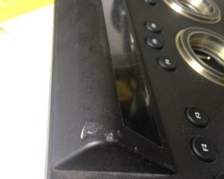 Lots of marks on the original panel