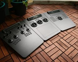 Refurbished ACS panel in matte black metallic