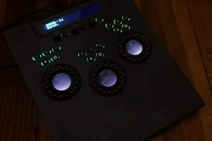 Illuminated trackballs